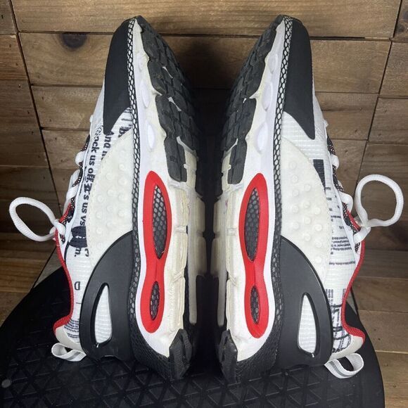 Under Armour HOVR Infinite Summit 2 Womens Size 7 White Black Red Running Shoes - Picture 7 of 10